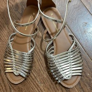 Anthropologie Edie Woven Sandals